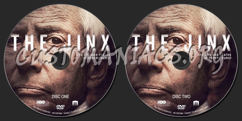 The Jinx : The Life And Deaths Of Robert Durst (2015) dvd label