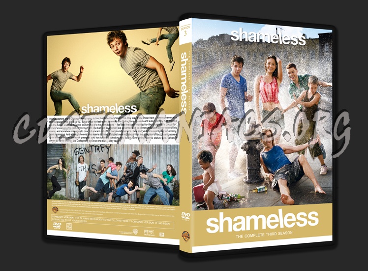 Shameless (US) Season 3 dvd cover