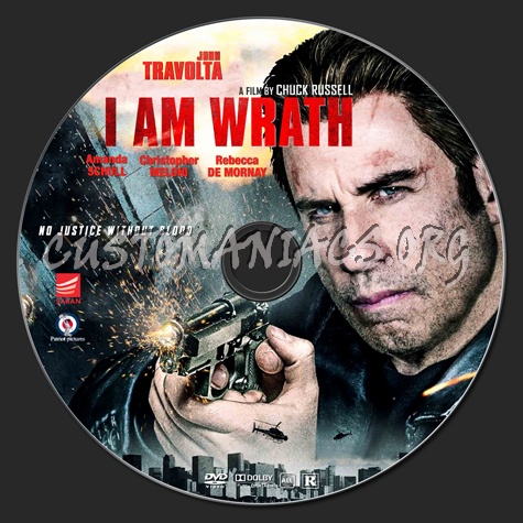 I Am Wrath dvd label