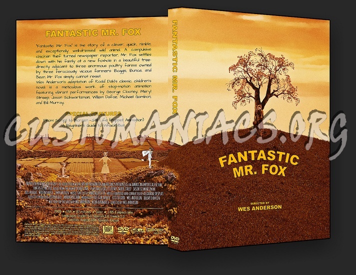 Fantastic Mr. Fox dvd cover