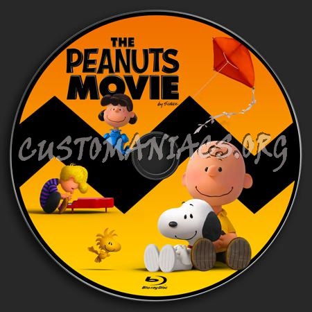 The Peanuts Movie blu-ray label