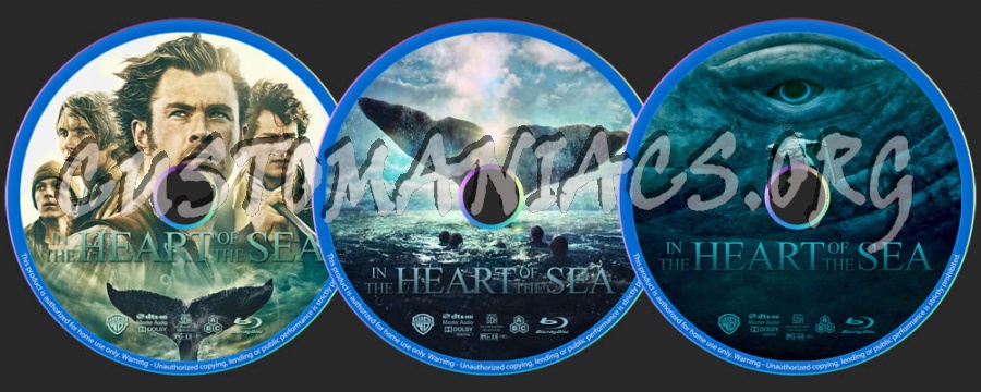 In the Heart of the Sea blu-ray label