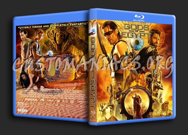 Gods Of Egypt dvd cover