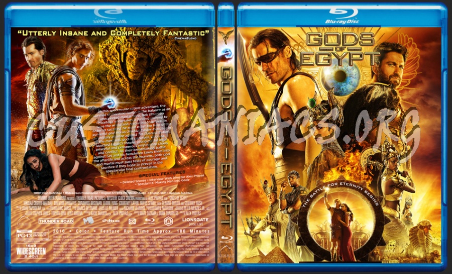 Gods Of Egypt dvd cover