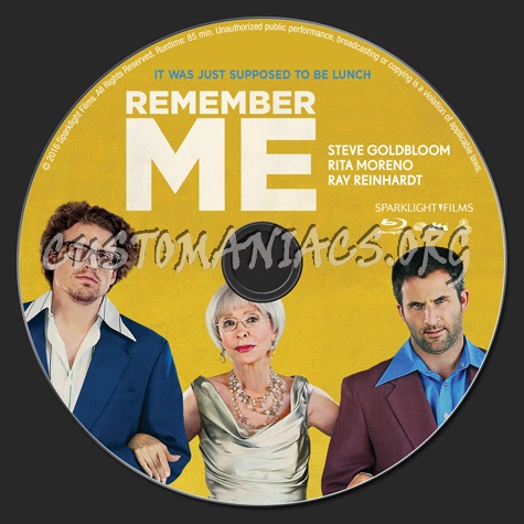 Remember Me blu-ray label