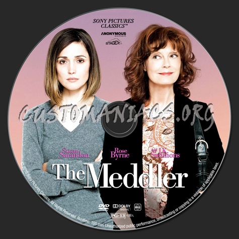 The Meddler dvd label