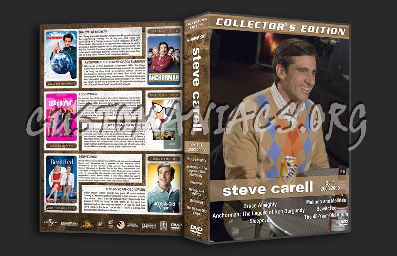 Steve Carell - Set 1 (2003-2005) dvd cover