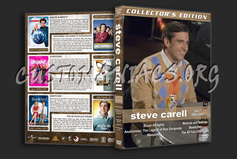 Steve Carell - Set 1 (2003-2005) dvd cover