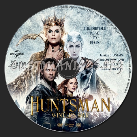 The Huntsman: Winter's War dvd label