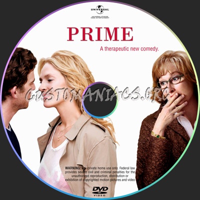 Prime dvd label