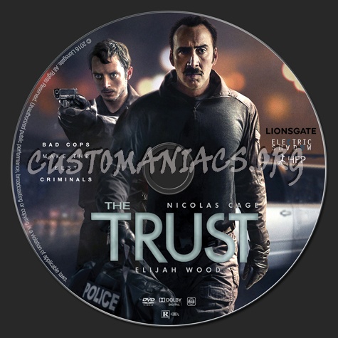 The Trust dvd label