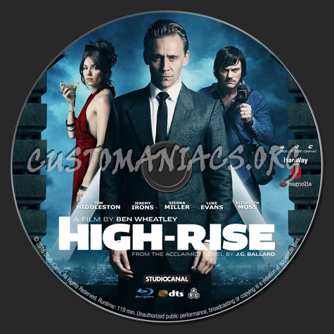 High-Rise blu-ray label