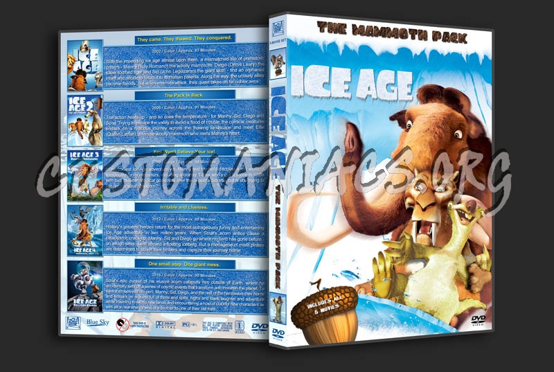 Ice Age: The Mammoth Pack dvd cover