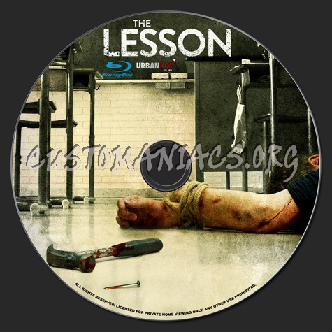 The Lesson blu-ray label