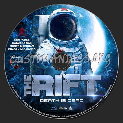 The Rift blu-ray label