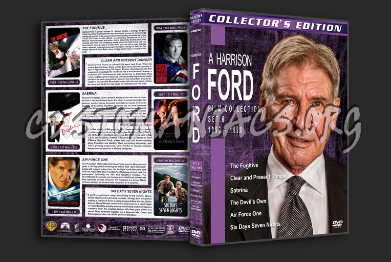 Harrison Ford Film Collection - Set 6 (1993-1998) dvd cover