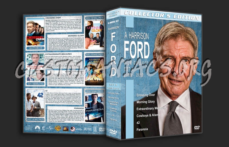 Harrison Ford Film Collection - Set 8 (2009-2013) dvd cover