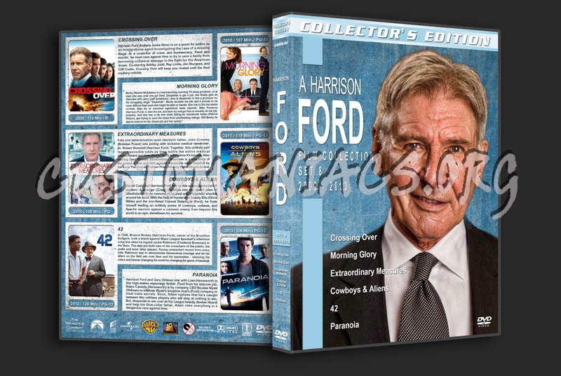 Harrison Ford Film Collection - Set 8 (2009-2013) dvd cover