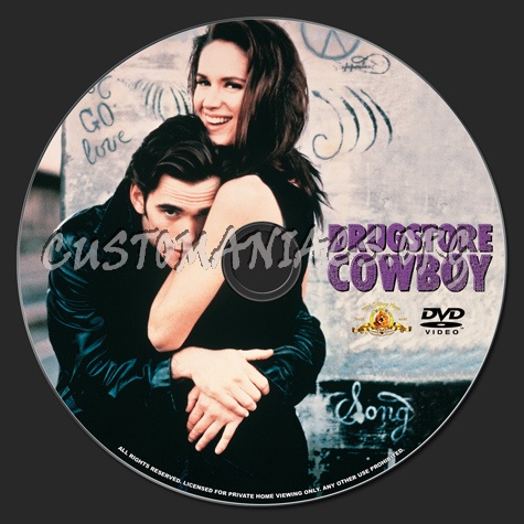 Drugstore Cowboy dvd label