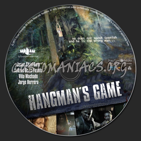 Hangman's Game blu-ray label