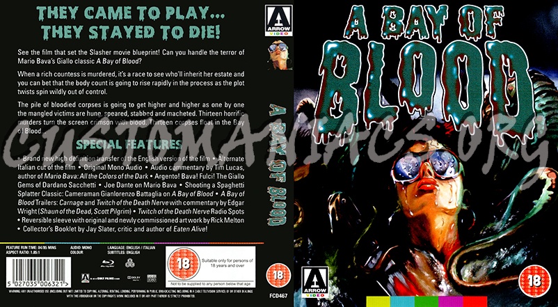 A Bay of Blood blu-ray cover