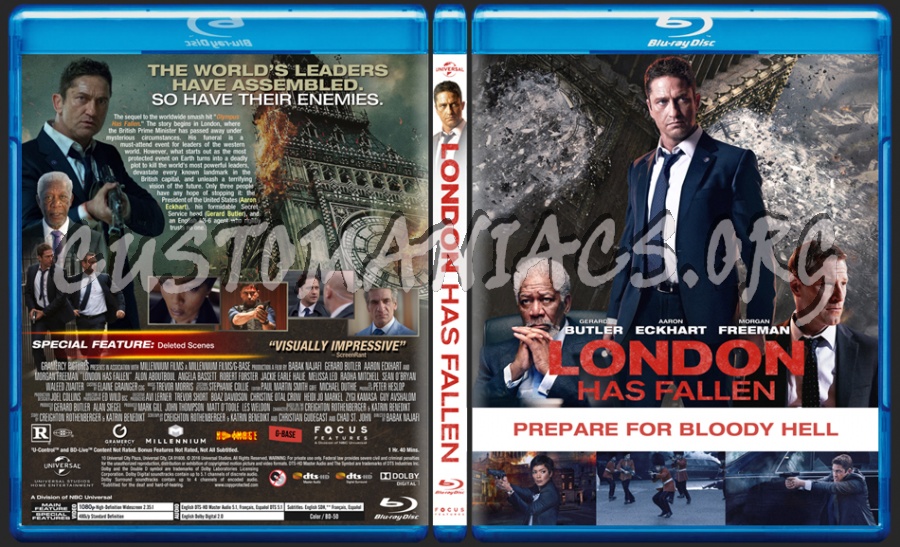 London Has Fallen dvd cover