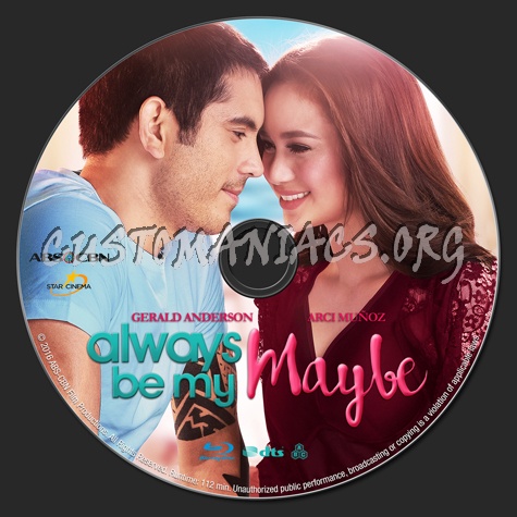 Always be My Maybe blu-ray label