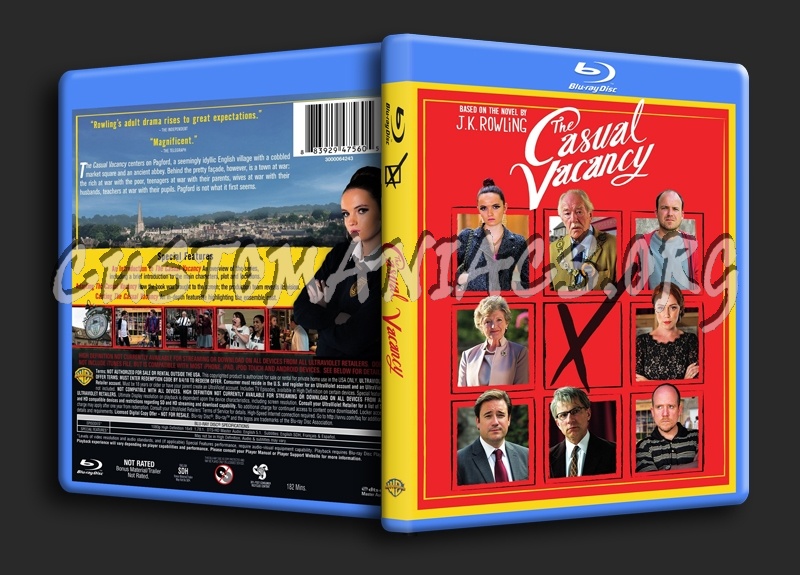 The Casual Vacancy blu-ray cover