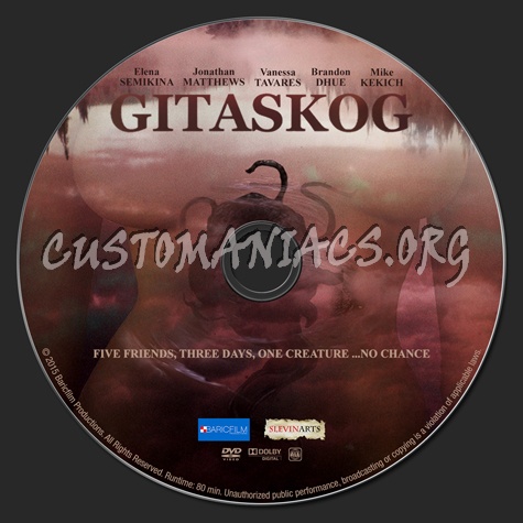 Gitaskog dvd label