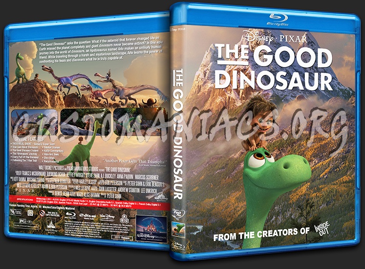 The Good Dinosaur blu-ray cover