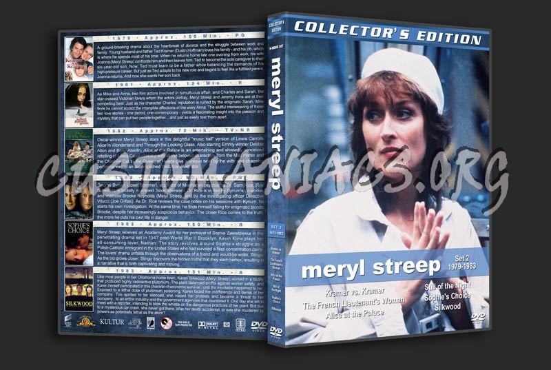 Meryl Streep Collection - Set 2 (1979-1983) dvd cover