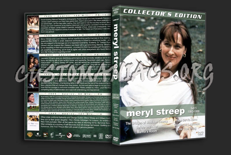 Meryl Streep Collection - Set 5 (1995-1999) dvd cover