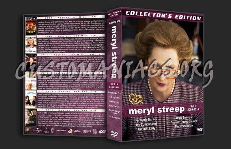 Meryl Streep Collection - Set 9 (2009-2014) dvd cover