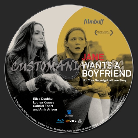 Jane Wants a Boyfriend blu-ray label