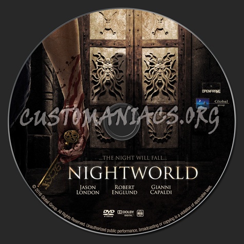 Nightworld dvd label