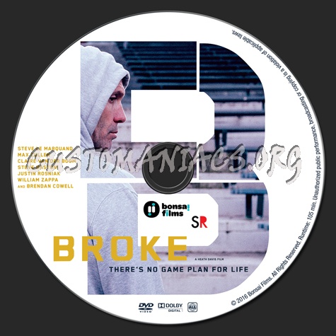 Broke dvd label