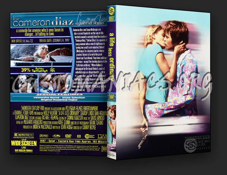 A Life Less Ordinary dvd cover