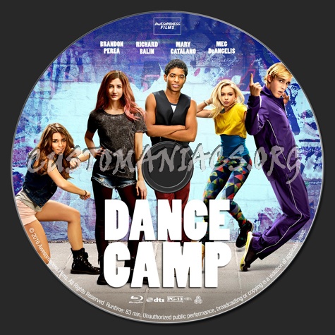 Dance Camp blu-ray label