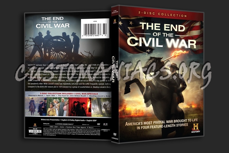 The End of the Civil War dvd cover