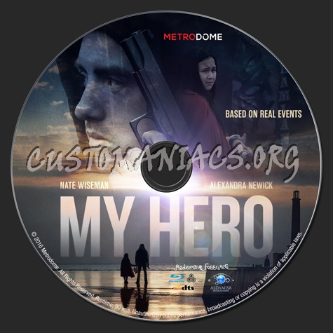 My Hero (aka: Hard Tide) blu-ray label