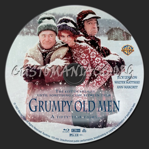 Grumpy Old Men blu-ray label