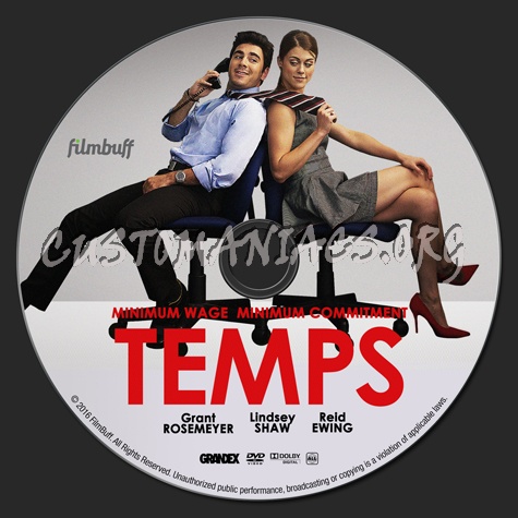 Temps dvd label