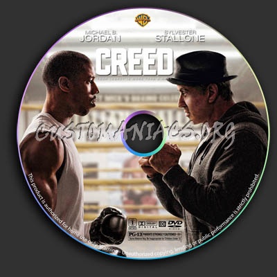 Creed dvd label