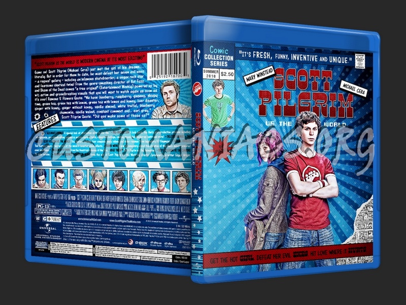 Scott Pilgrim vs. the World blu-ray cover