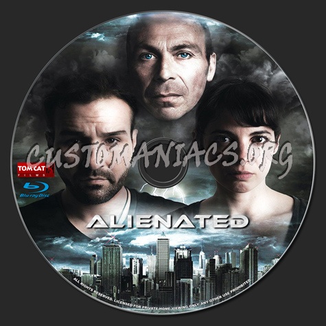 Alienated blu-ray label