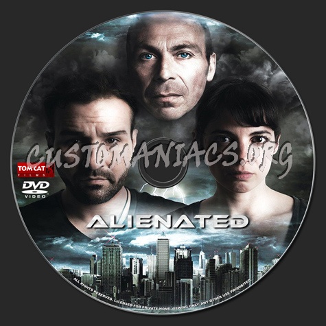 Alienated dvd label