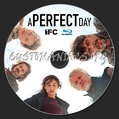 A Perfect Day (2015) blu-ray label