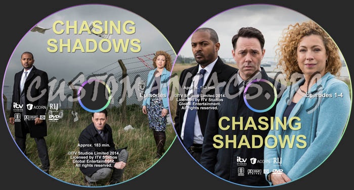 Chasing Shadows dvd label