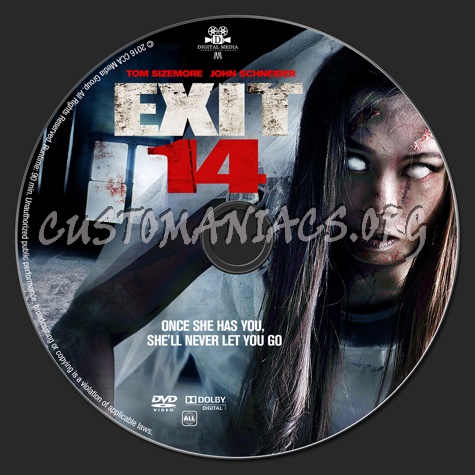 Exit 14 dvd label