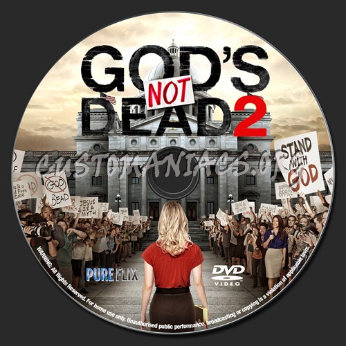 God's Not Dead 2 dvd label